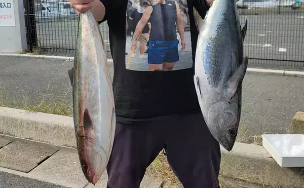 宗像沖の落とし込み釣りでヤズ2尾＆コシナガマグロを手中【福岡】潮変わりで時合い突入