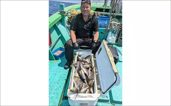「玄界灘イサキ釣りが最盛期に突入！クーラー満タン続出【船のエサ釣り最新情報6選・福岡】」の画像