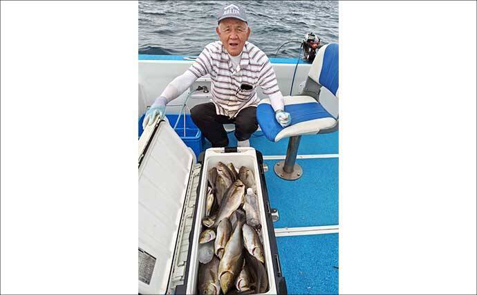 玄界灘イサキ釣りが最盛期に突入！クーラー満タン続出【船のエサ釣り最新情報6選・福岡】