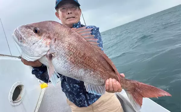 伊良湖沖のタイラバ釣行で75cm大ダイ降臨！【愛知】苦戦の末に劇的ヒット