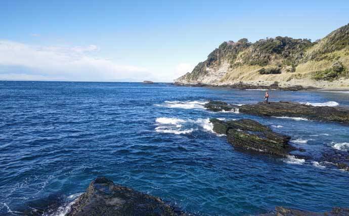 ウキフカセ釣りで本命クロダイ最大48cm頭に11尾手中【富浦・南ケイセン】磯際攻略が的中