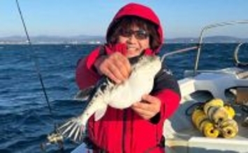 トラフグ釣る人3匹！カットウ釣りで朝の時合いに船中連発【船の釣果速報6選・三重】