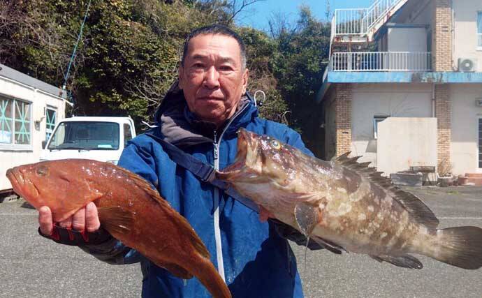 トラフグ釣る人3匹！カットウ釣りで朝の時合いに船中連発【船の釣果速報6選・三重】