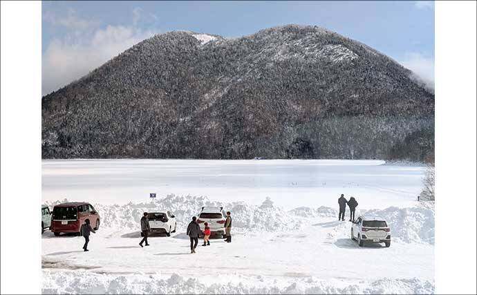 然別湖の氷上釣りで『ミヤベイワナ』と対面成功　独自の進化遂げた魚体に惚れ惚れ