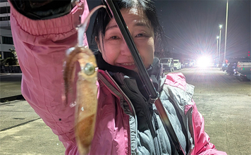 釣れないと言われる半田港でヒイカを狙う【愛知】エサ釣りで当たり千金の2匹キャッチ