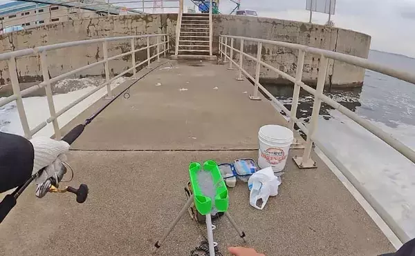 「温排水ポイントでのサビキ釣りでアジ好捕【愛知】トリックサビキが奏功」の画像