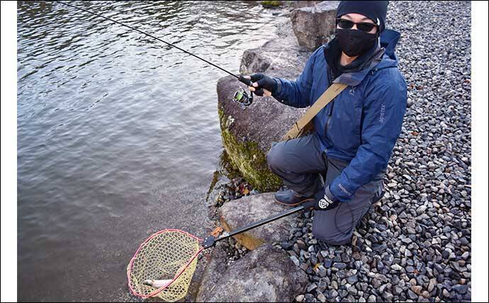 管理釣り場ルアー釣行でニジマス連発【愛知・戸神の池】大自然の中で堪能