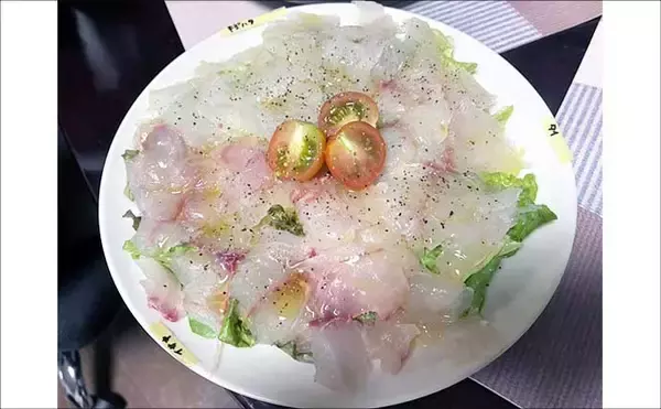 「SLJの3大「白身」ターゲットのカルパッチョを食べ比べてみた 【イサキ・マダイ・キジハタ】」の画像