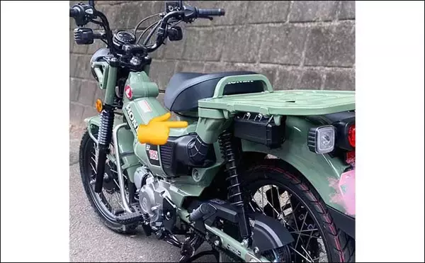 「釣りにもツーリングにも最適なバイクは【HONDA・ハンターカブCT125】　そのワケは？」の画像