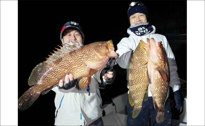 【沖のルアー釣果速報】ナイトロックゲームで良型メバル手中！年明け好スタート（愛知）