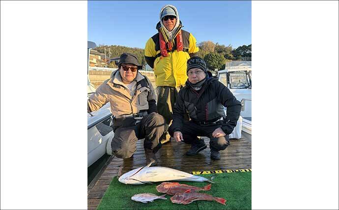 【沖のルアー釣果速報】ナイトロックゲームで良型メバル手中！年明け好スタート（愛知）