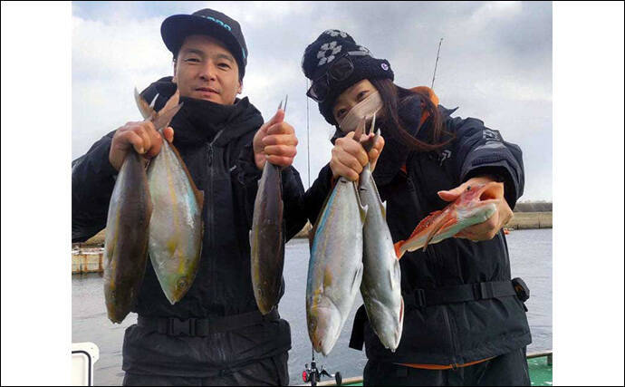 【沖のルアー釣果速報】ナイトロックゲームで良型メバル手中！年明け好スタート（愛知）