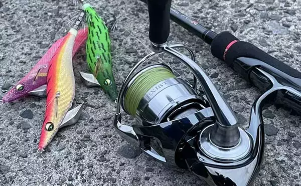 「最新＆最高峰リールでエギングして感じたコト　疲労少なく集中力アップ？」の画像