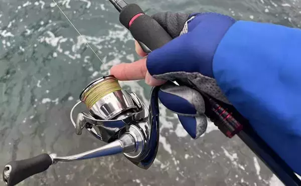 「最新＆最高峰リールでエギングして感じたコト　疲労少なく集中力アップ？」の画像
