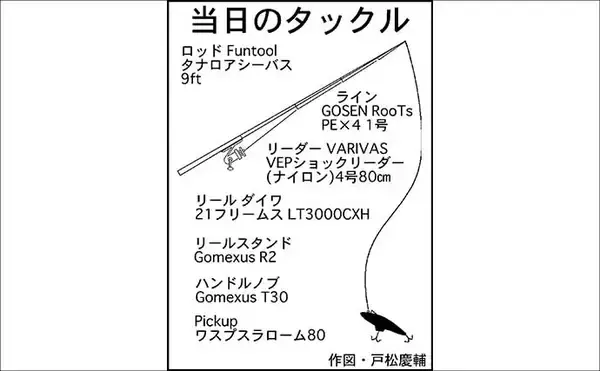 「衣浦港シーバスゲームで50cm級キャッチ！ 【愛知】ルアーローテと立ち位置調整が決め手に」の画像