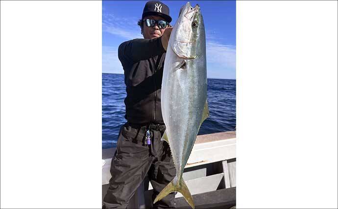 「ズドンと青物襲来！」若狭湾ジギング船で良型ブリ・ヒラマサを好捕【福井】