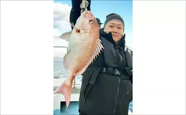 「【沖釣り釣果速報】タイラバで2kg級マダイ浮上　五島周辺で魚種豊富（長崎・佐賀）」の画像