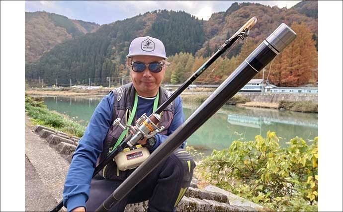 ボイリーエサで80cmコイを釣りあげる【長良川】ノベザオで豪快なファイトを堪能