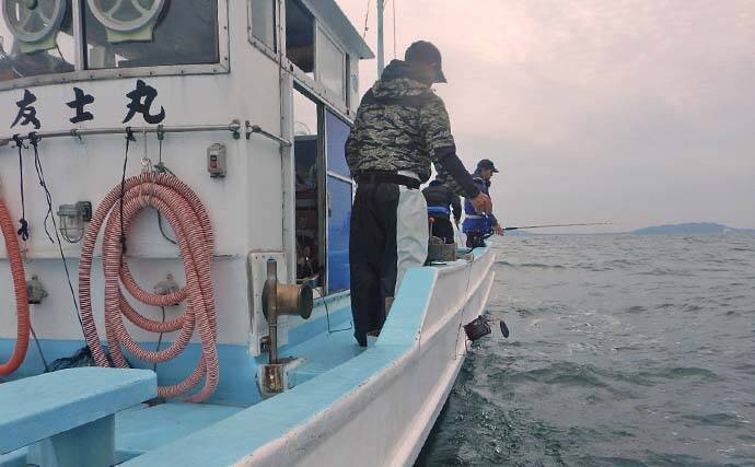 「本命マダイ11匹にヒラメ・ハマチも！」伊勢湾のウタセマダイ釣りで五目達成【愛知】