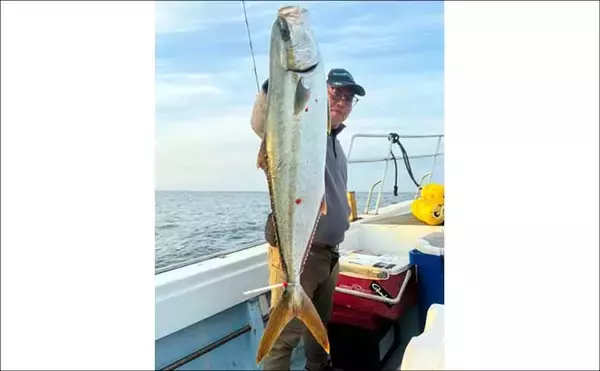 「【沖釣り釣果速報】抱えきれない21kgアラ！玄界灘の落とし込み釣りで衝撃の一尾（福岡）」の画像