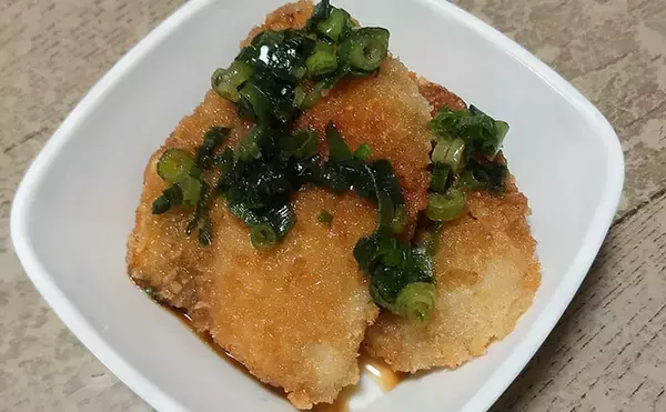釣った魚で作る「ビールのつまみ」レシピ：アジフライのネギポン　揚げ焼きでOK