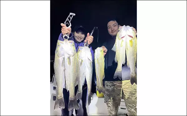 「「秋のボートルアーシーバス釣りが開幕！」50cm級が連続ヒット【愛知・三河湾】」の画像