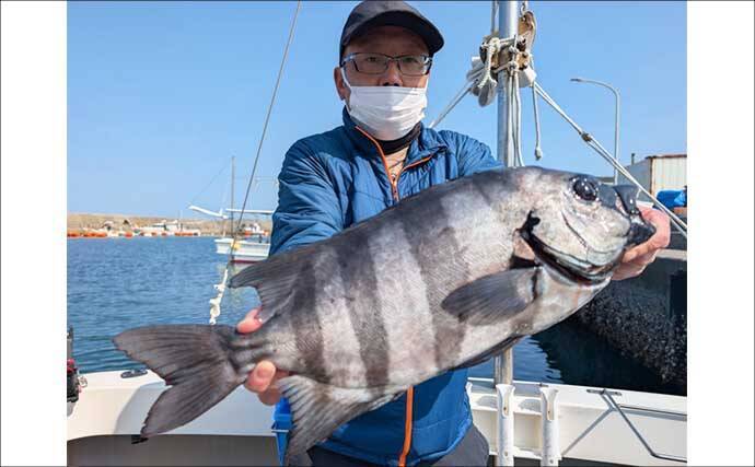石鯛五目便で好ゲスト混じりに本命イシダイ顔見せ【船釣り最新情報／大分・熊本】