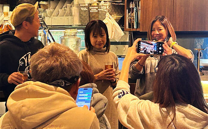 釣り業界のオフ会＆忘年会に参加してみた　釣り場とは異なる雰囲気に緊張？