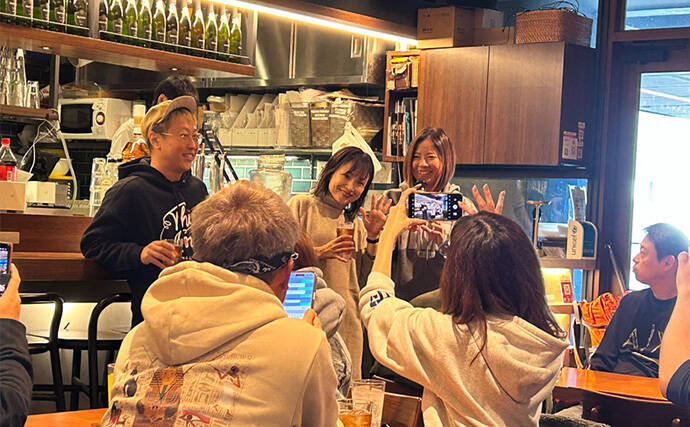 釣り業界のオフ会＆忘年会に参加してみた　釣り場とは異なる雰囲気に緊張？