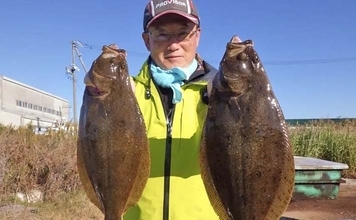 「浅場9mで訪れたチャンスをものに！」伊良湖沖の泳がせ釣りでヒラメ2匹手中【愛知】