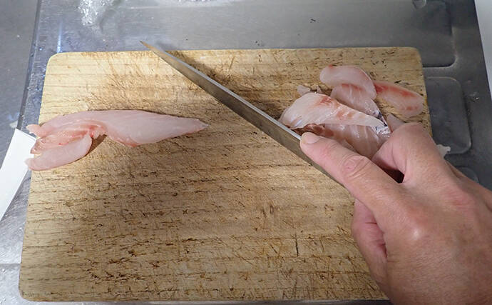 釣魚で作る「漁師飯」レシピ：クロダイのなめろう風　味噌がミソ？