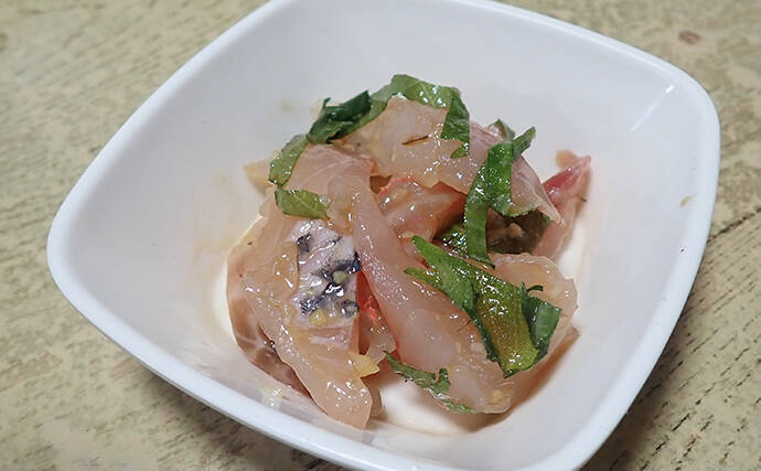 釣魚で作る「漁師飯」レシピ：クロダイのなめろう風　味噌がミソ？
