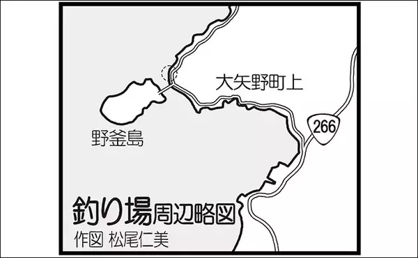 「野釜島の投げ釣りで24cmのシロギスを手中【熊本】チニングでは本命不発もダツがヒット」の画像