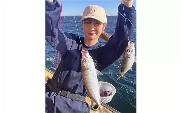 「東京湾ショートLTアジ釣りを親娘で満喫　1投目から連掛けで入れ食い」の画像