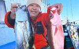 「【沖釣り釣果速報】赤青ダブルヒット！金州五目釣りでハチビキ＆キメジ手中（愛知・静岡）」の画像1