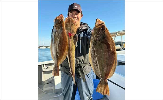 【沖釣り釣果速報】赤青ダブルヒット！金州五目釣りでハチビキ＆キメジ手中（愛知・静岡）