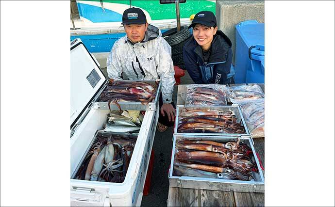 富山湾で大爆釣！アカムツ釣る人24匹！【船釣り最新情報5選・北陸】