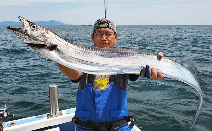 【愛知・三重】沖のエサ釣り最新釣果　ドラゴン混じりでタチウオ絶好調