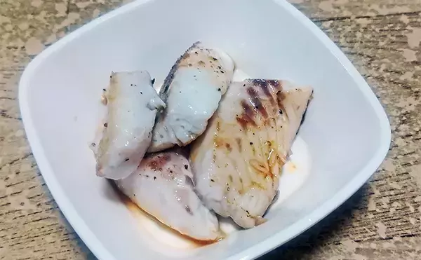 「釣魚で作る「こってり」レシピ：麦わらダイのバター焼き　微量のしょう油が決め手」の画像