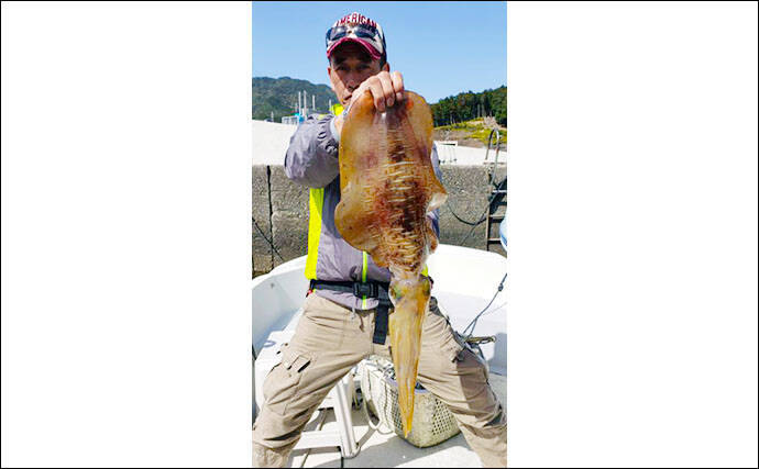 三重 船釣り最新釣果 春の大型アオリイカ狙いエギング好調 年4月12日 エキサイトニュース