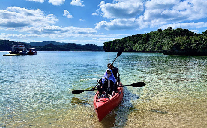 マングローブ林で南国情緒あふれるカヤックフィッシングを満喫【西表島】
