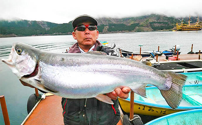ボートフライフィッシング3days釣行で大型トラウト続々 芦ノ湖 年5月4日 エキサイトニュース 2 3