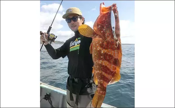 「スーパーライトジギングでキジハタ・アカハタ・オオモンハタ【三重】」の画像