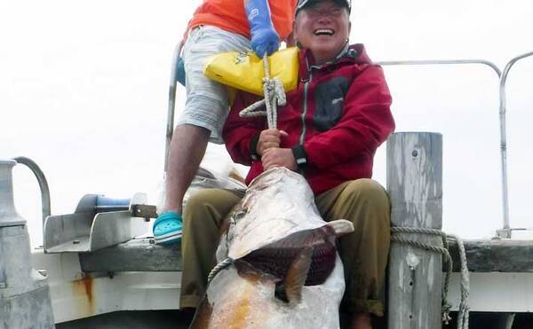 大分 熊本 船釣り最新釣果 190cm60kg巨大カンパチ浮上 年7月13日 エキサイトニュース