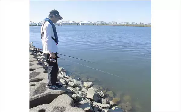 「親子でテナガエビ釣り満喫　入れ食いに子供も大はしゃぎ【揖斐川】」の画像