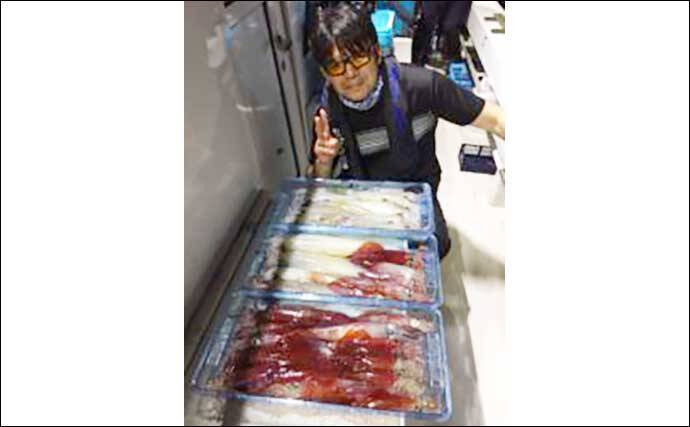 【三重・福井】船釣り最新釣果　ジギング＆タイラバで良型マダイ浮上