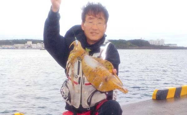 小サバの 泳がせ釣り で1kg超含みアオリイカ2尾 神奈川 三崎港 年8月1日 エキサイトニュース