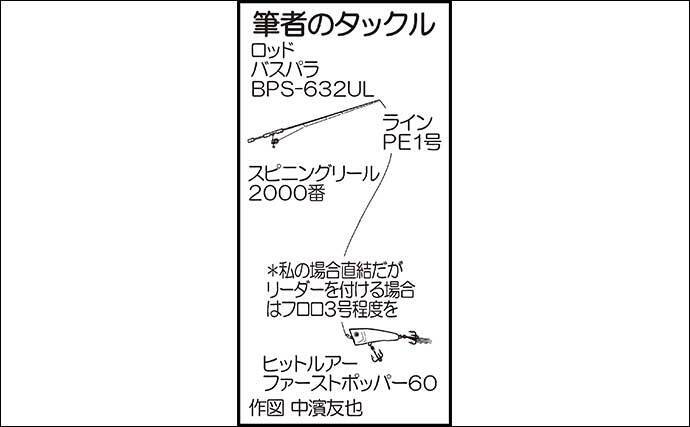 ポッパーでチヌトップゲーム堪能 本命37cm手中 鳥取 中海干拓地 2020年8月6日 エキサイトニュース