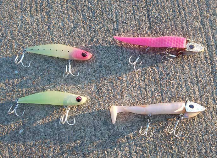 大阪湾の波止タチウオが早めの開幕　ワインドで3匹手中【貝塚人工島】