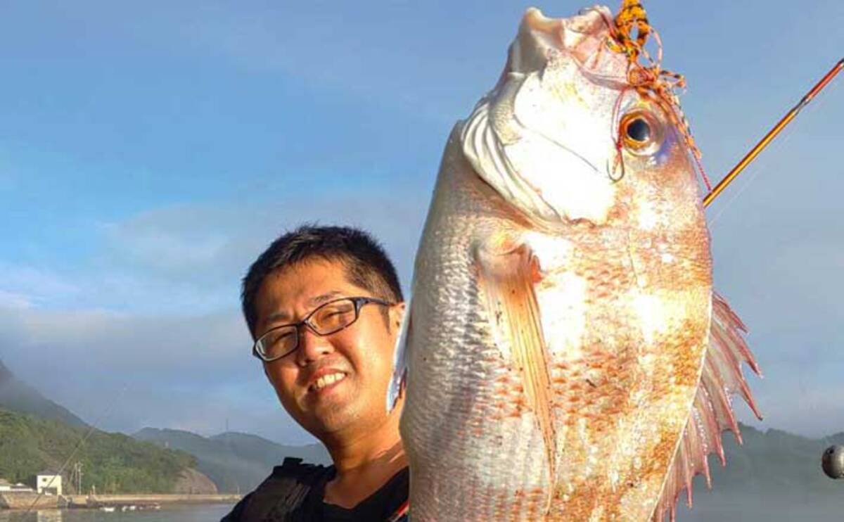 ショアタイラバで本命40cm級マダイ ワームにはオオモンハタ 天草 年8月26日 エキサイトニュース